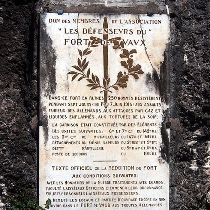 Photo de Fort de Vaux également sur commune de Damloup