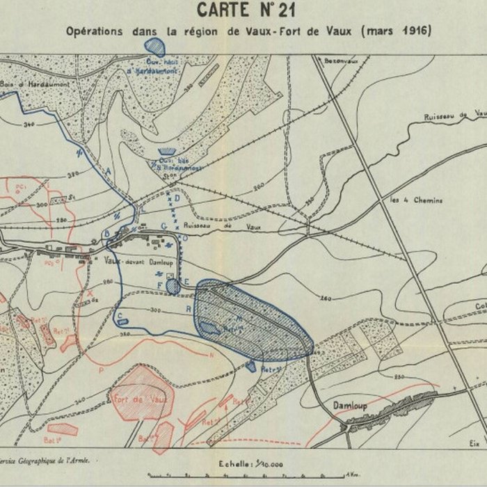 Photo de Fort de Vaux également sur commune de Damloup