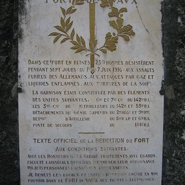 Fort de Vaux à Vaux-devant-Damloup