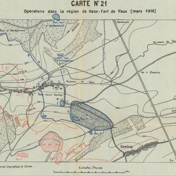 Fort de Vaux à Vaux-devant-Damloup