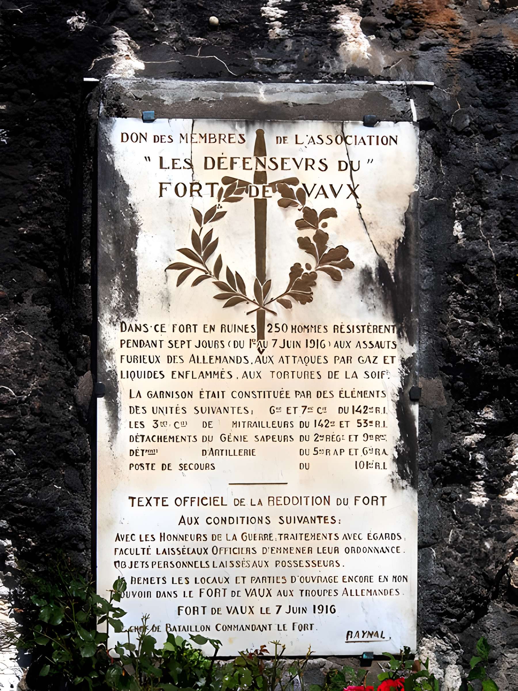 Fort de Vaux à Vaux-devant-Damloup