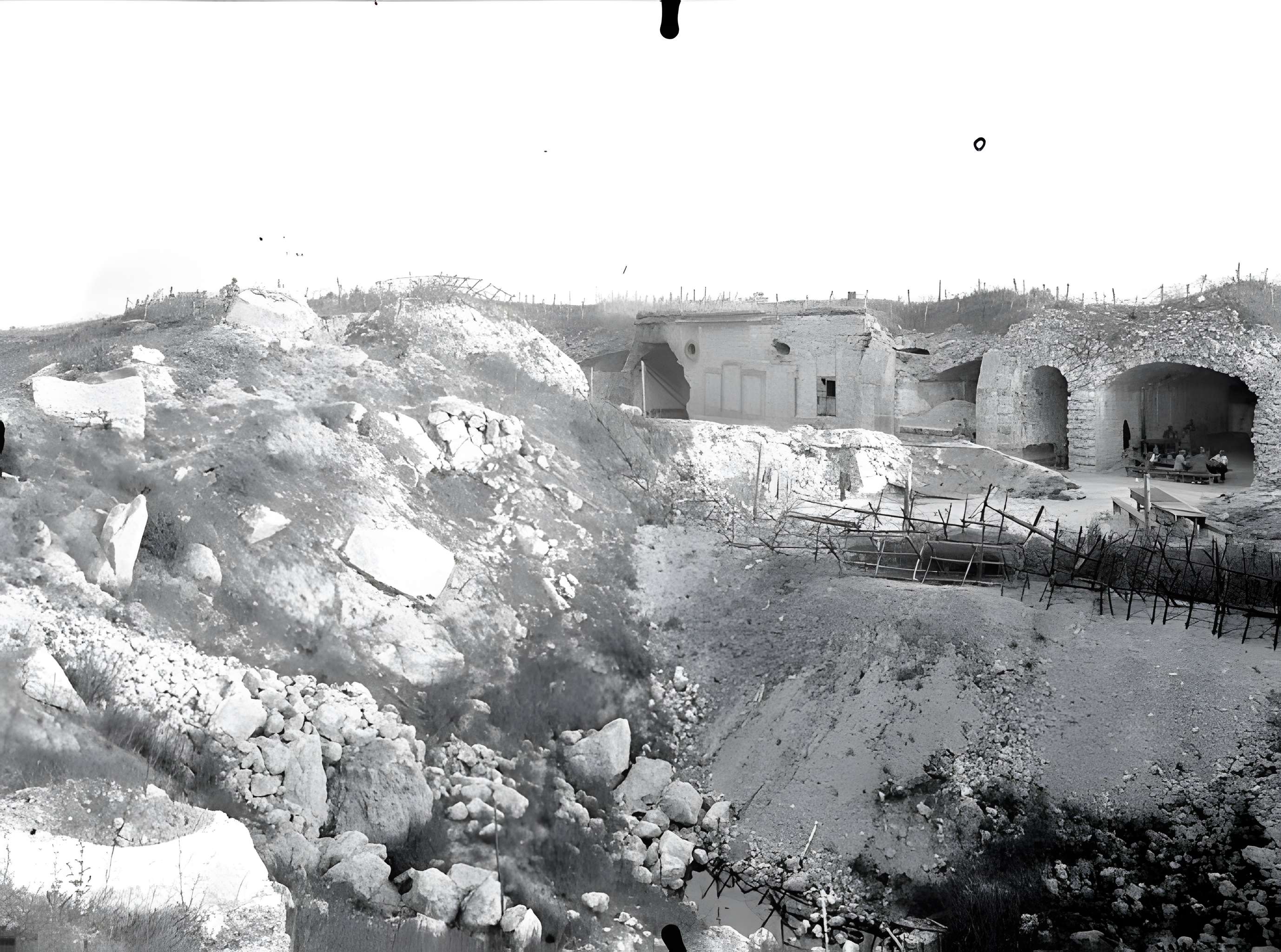 Fort de Vaux à Vaux-devant-Damloup