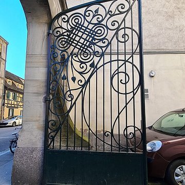 Ancien magasin Neunreiter, actuellement centre européen dactions artistiques contemporains CEAAC