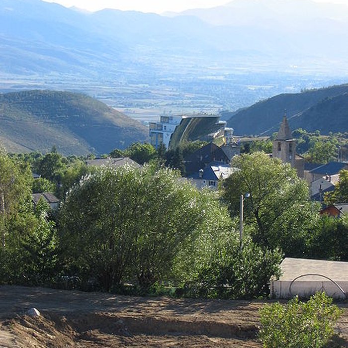 Photo de Four solaire dOdeillo à Font-Romeu-Odeillo-Via