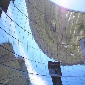 Four solaire dOdeillo à Font-Romeu-Odeillo-Via