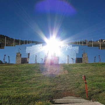 Four solaire dOdeillo à Font-Romeu-Odeillo-Via