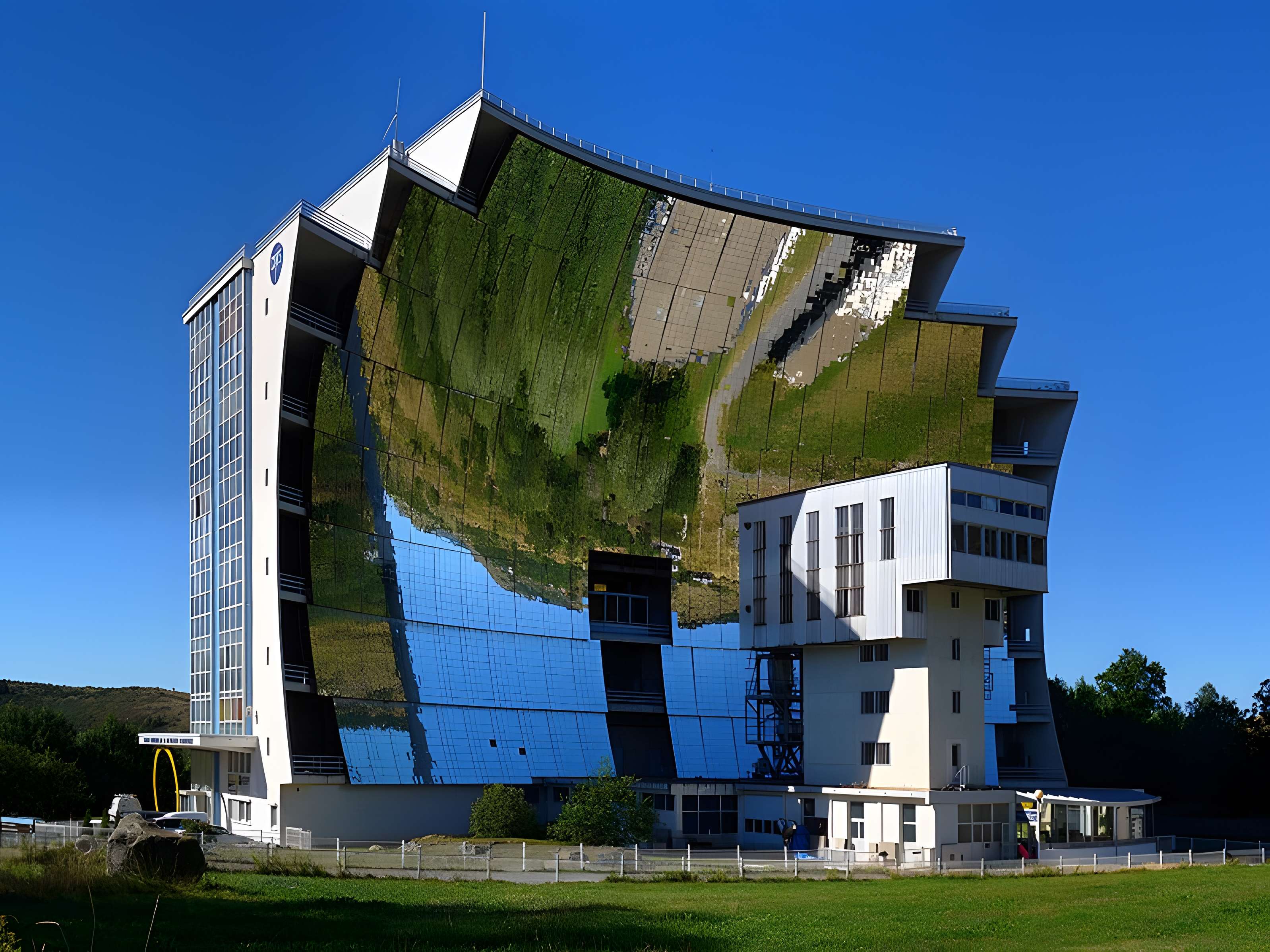 Four solaire d'Odeillo à Font-Romeu-Odeillo-Via