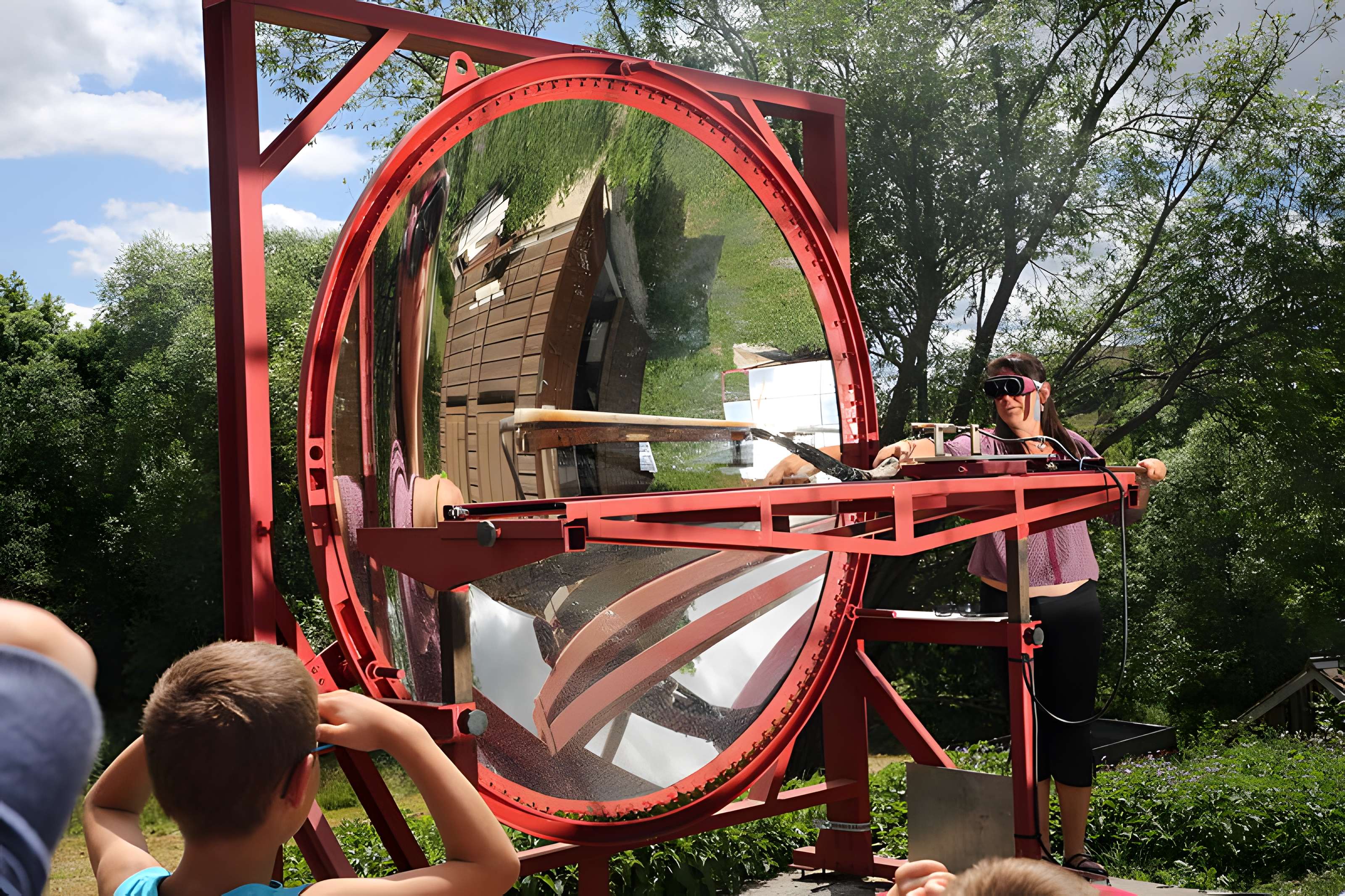 Four solaire d'Odeillo à Font-Romeu-Odeillo-Via