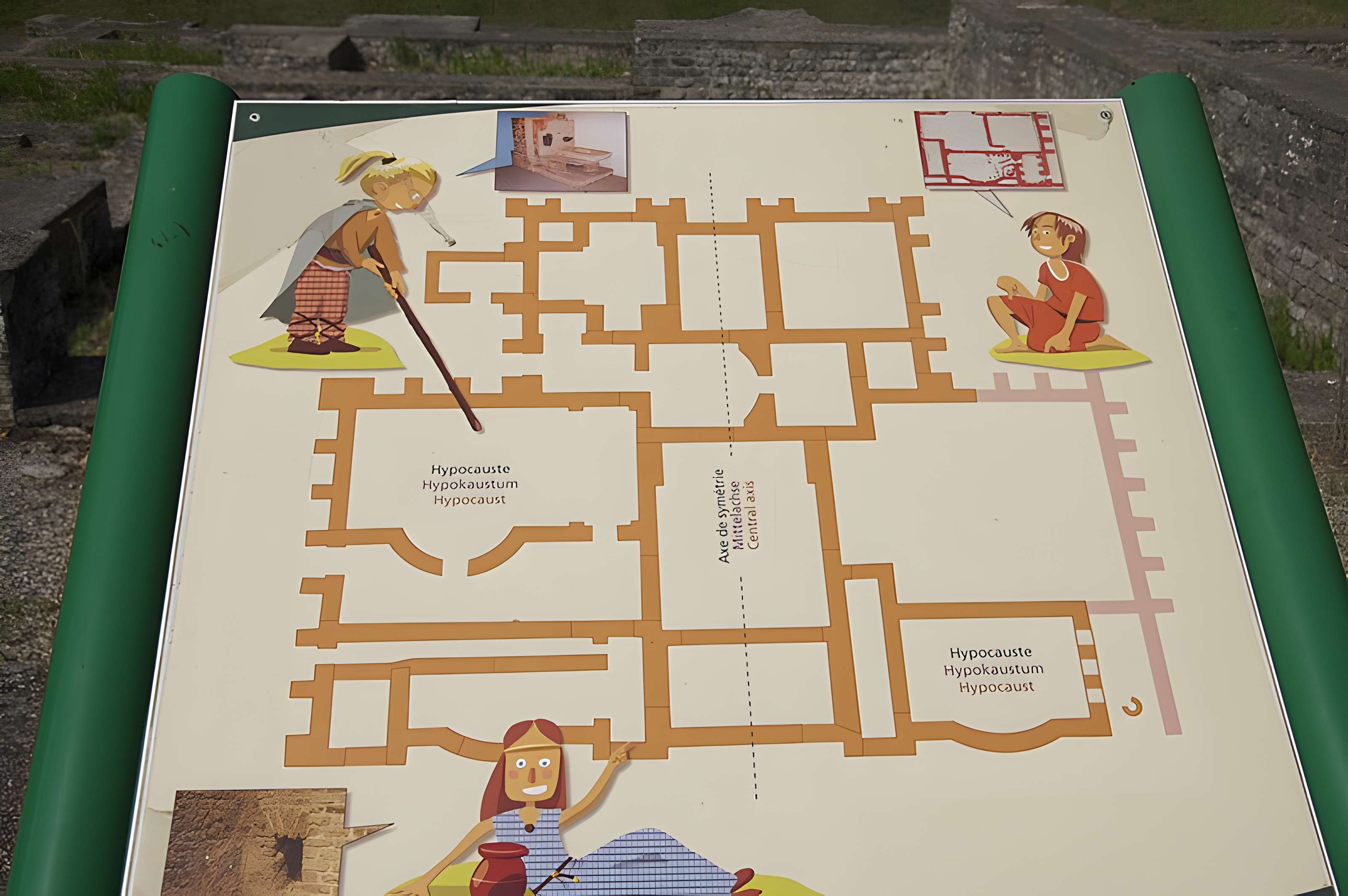 Thermes gallo-romains (également sur commune de Mackwiller)