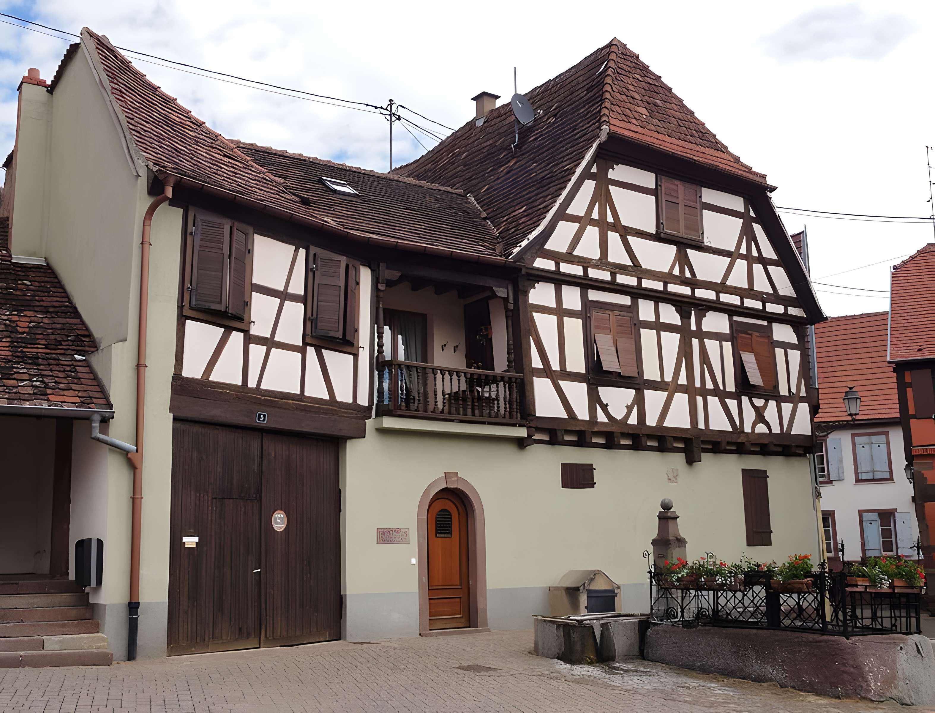 Fontaine près de la mairie