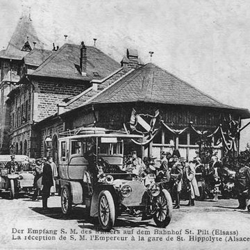 Gare dite gare du Kaiser à Saint-Hippolyte