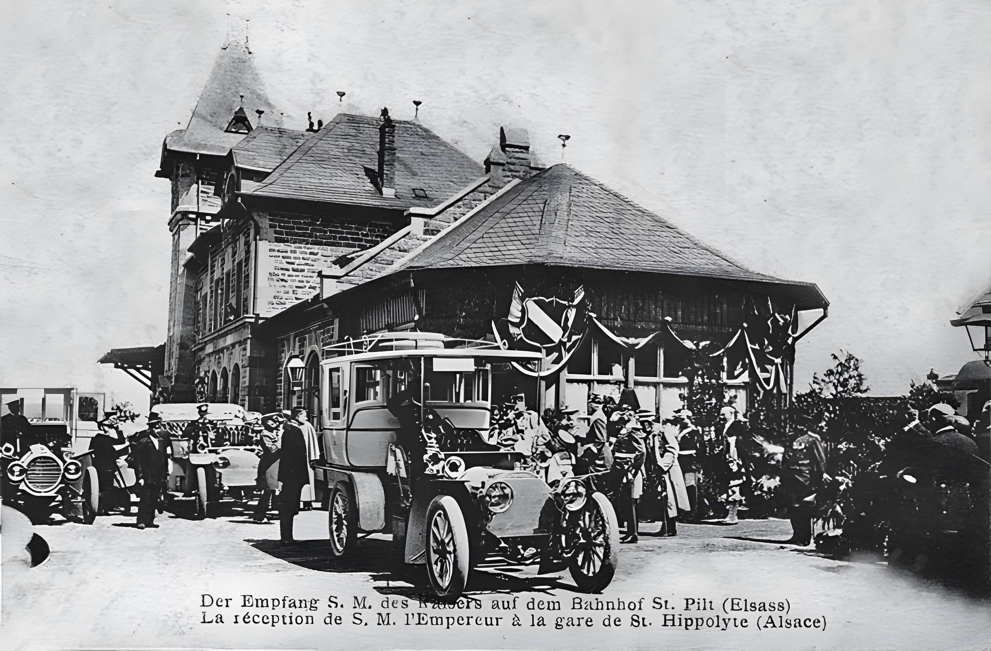 Gare dite gare du Kaiser à Saint-Hippolyte