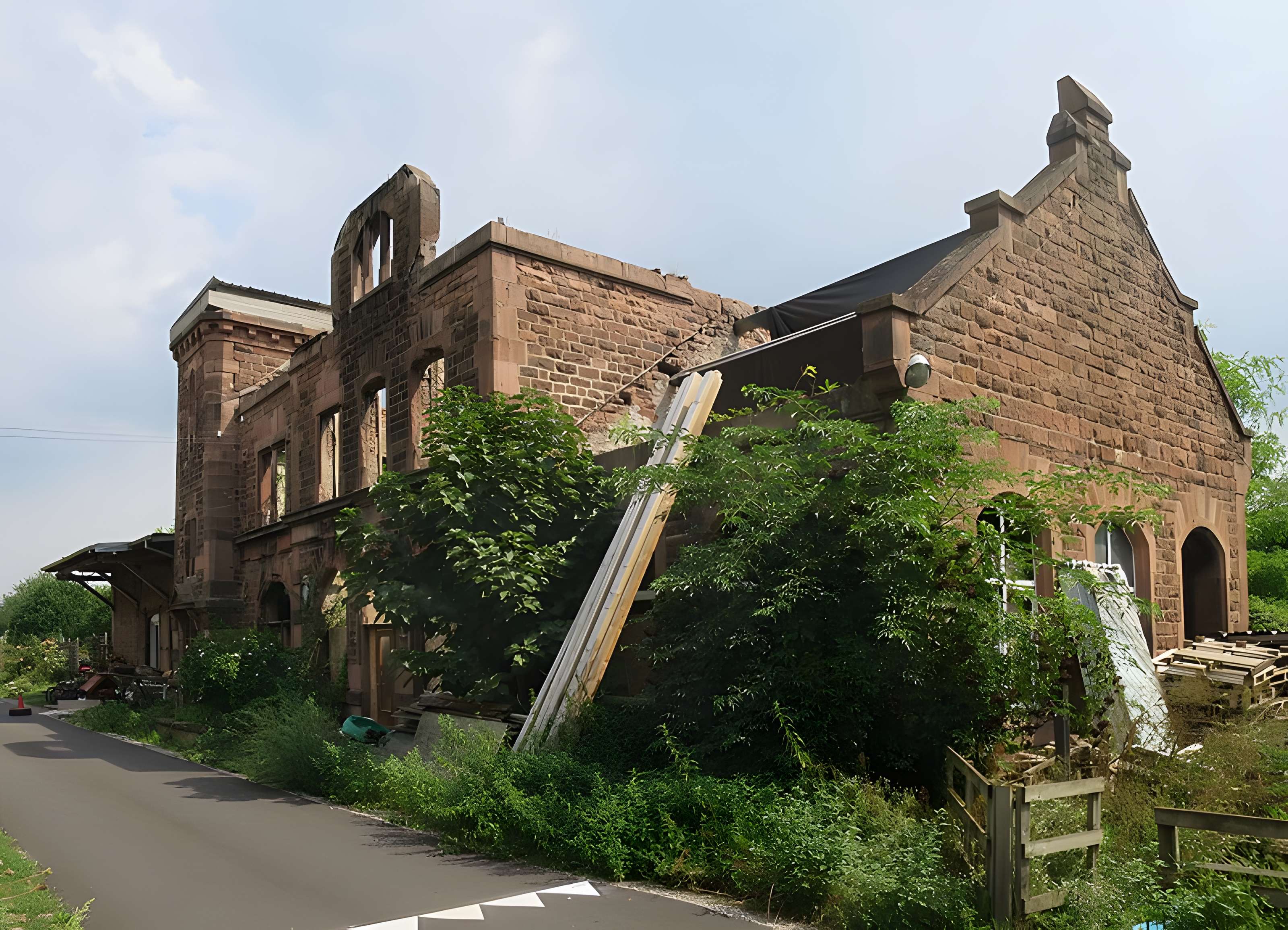 Gare dite gare du Kaiser à Saint-Hippolyte