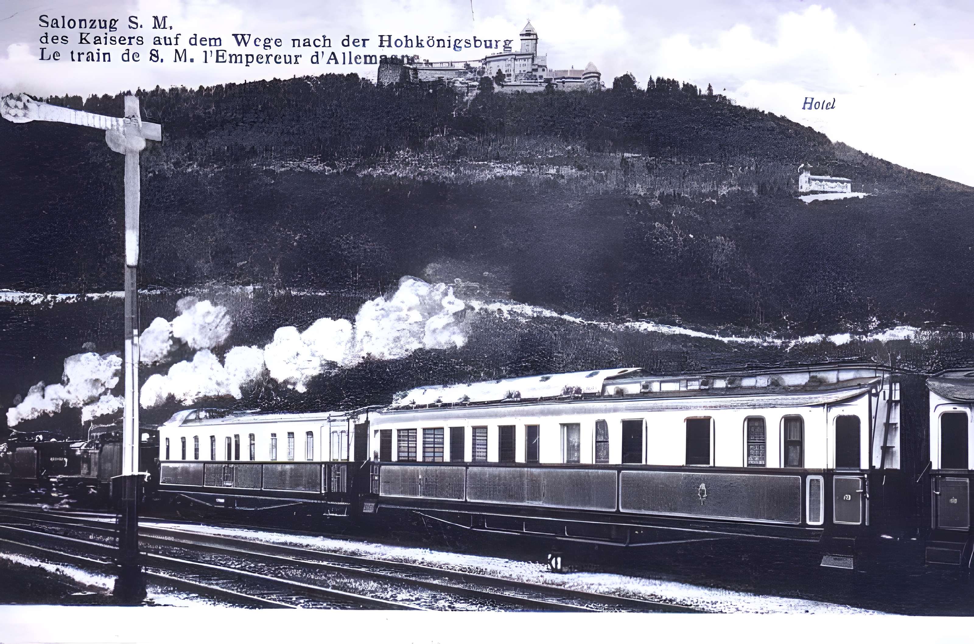 Gare dite gare du Kaiser à Saint-Hippolyte