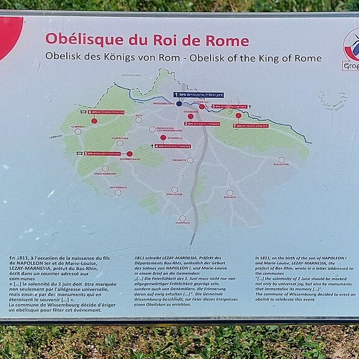 Photo de Obélisque du roi de Rome