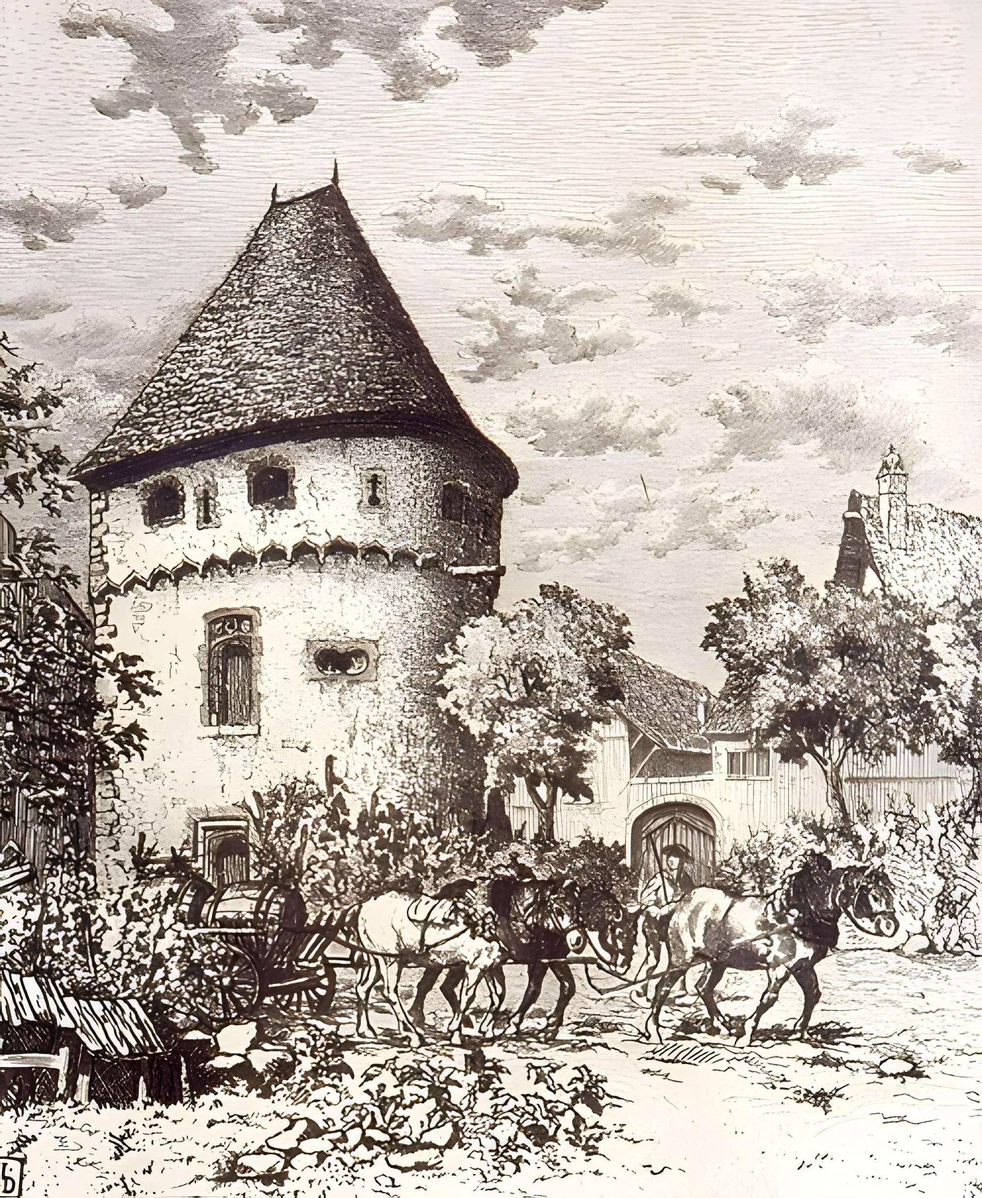 Ancienne enceinte fortifiée urbaine