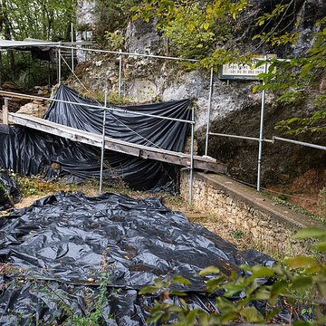 Gisement préhistorique de la Ferrassie à Savignac-de-Miremont