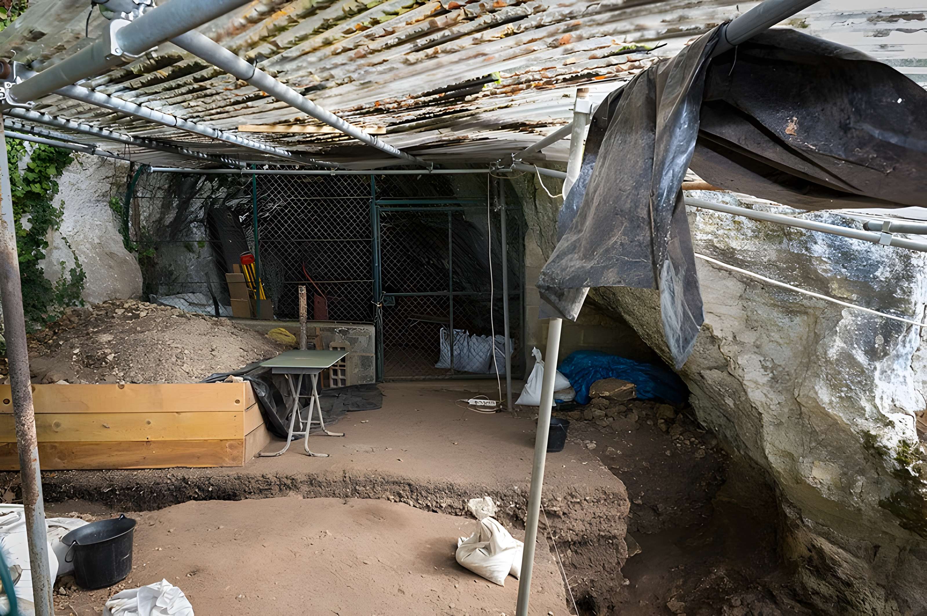 Gisement préhistorique de la Ferrassie à Savignac-de-Miremont