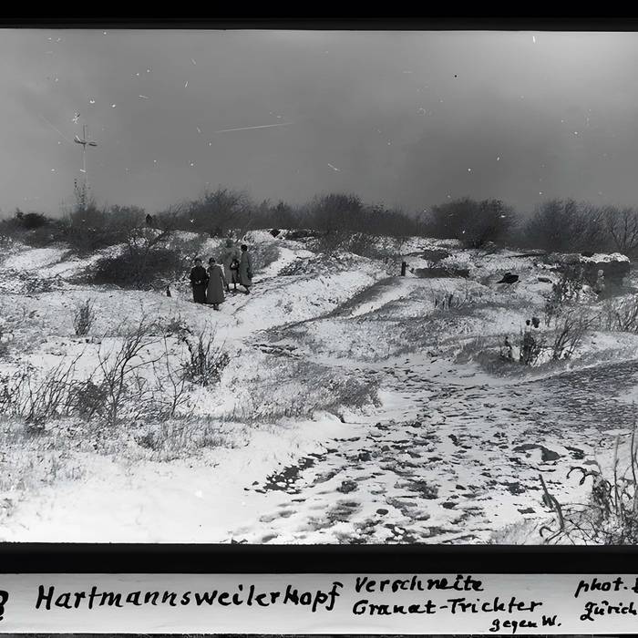 Photo de Champ de bataille de lHartmannswillerkopf dans la forêt communale également sur communes de Hartmannswiller, Soultz-Haut-Rhin, Wattwiller et Wuenheim