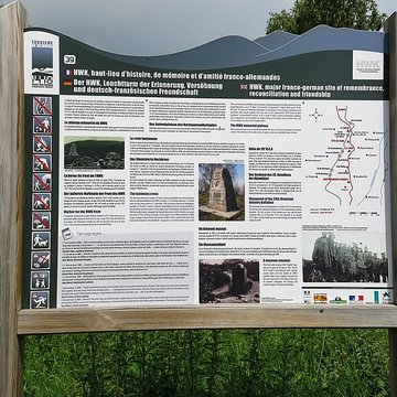 Champ de bataille de lHartmannswillerkopf dans la forêt communale
