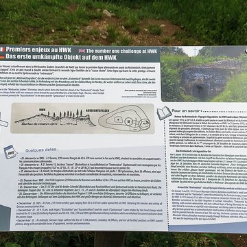 Champ de bataille de lHartmannswillerkopf dans la forêt communale