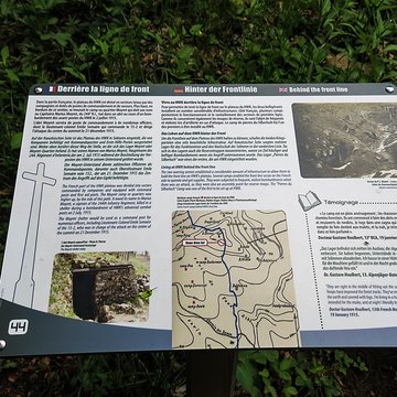 Champ de bataille de lHartmannswillerkopf dans la forêt communale