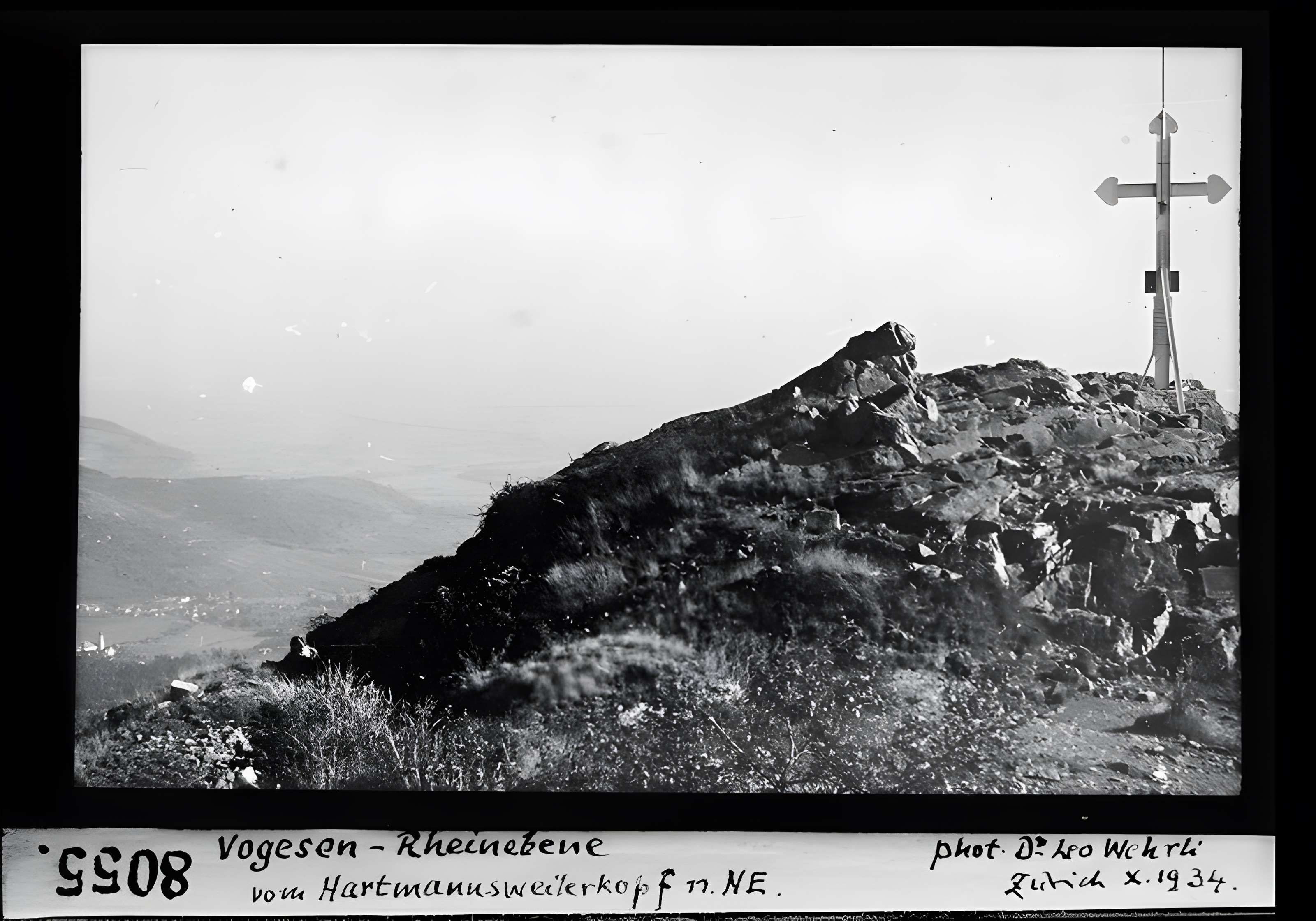Champ de bataille de l'Hartmannswillerkopf dans la forêt communale