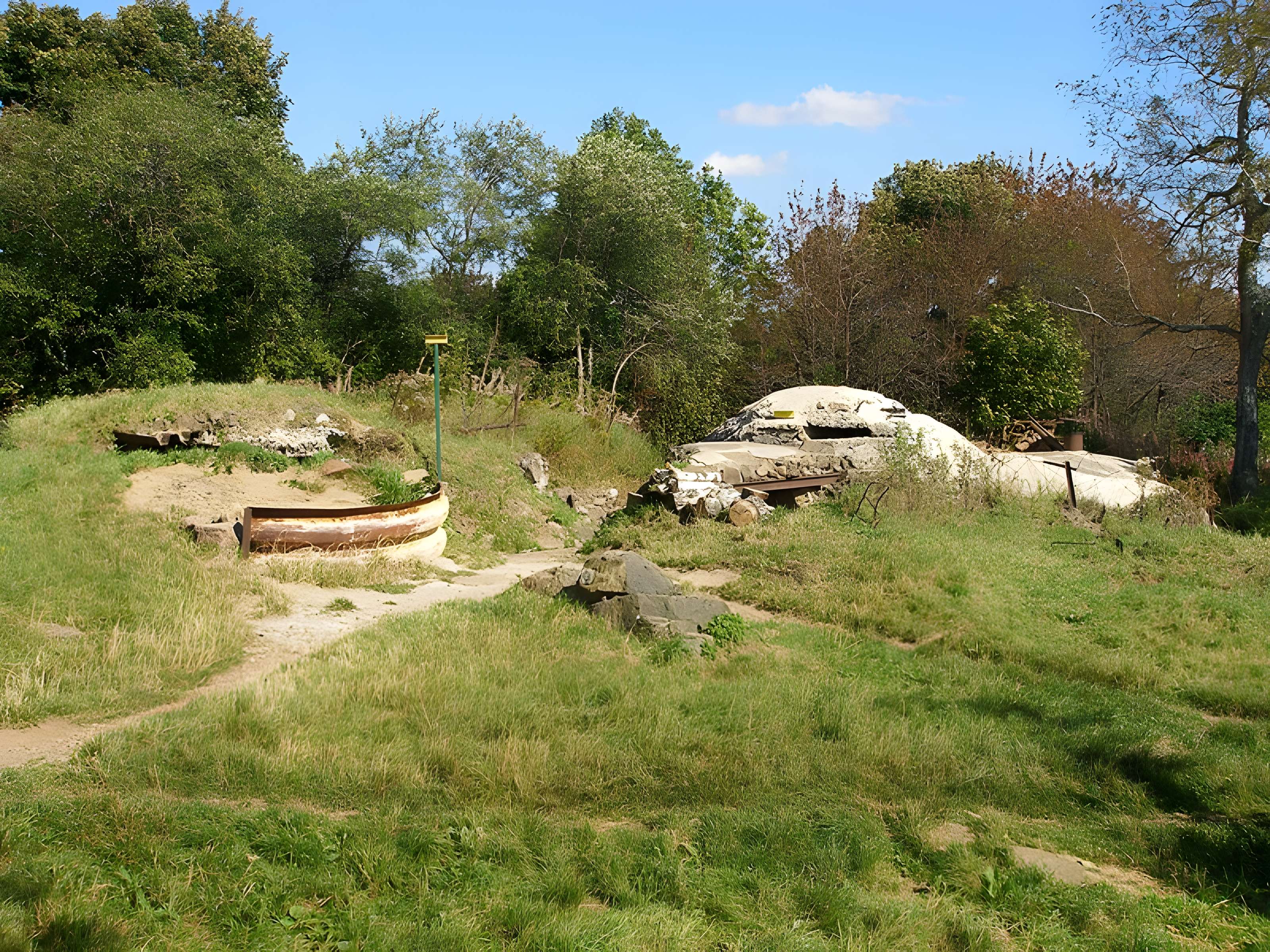 Champ de bataille de l'Hartmannswillerkopf dans la forêt communale