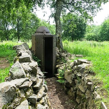 Champ de bataille de lHartmannswillerkopt dans la forêt communale également sur communes de Soultz-Haut-Rhin, Uffholtz, Wattwiller et Wuenheim