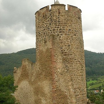 Château dit Schlossberg et enceinte