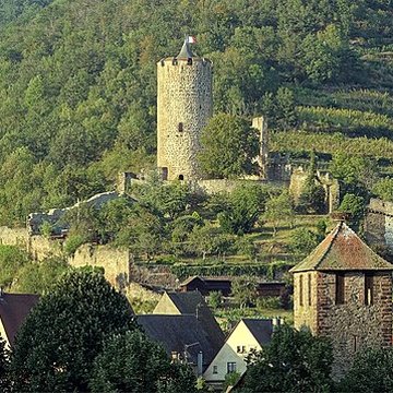 Château dit Schlossberg et enceinte