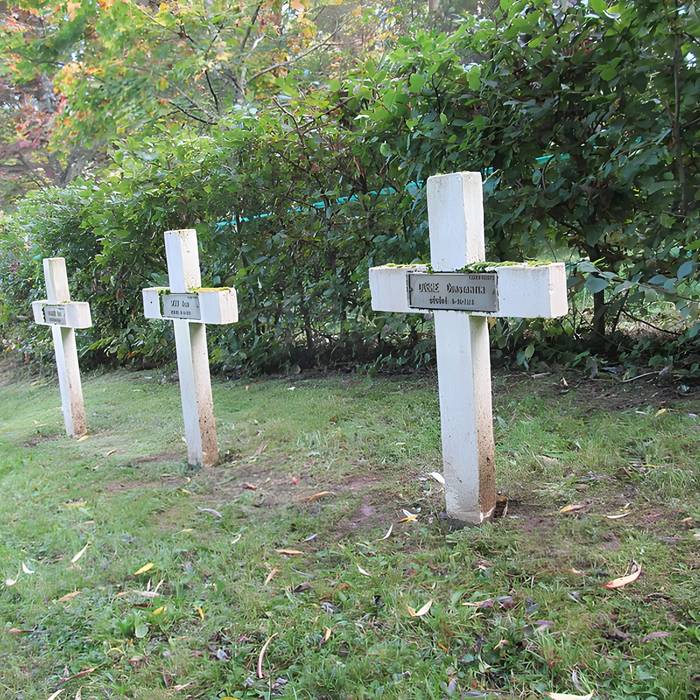 Photo de Cimetière roumain et son monument