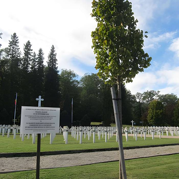 Photo de Cimetière roumain et son monument