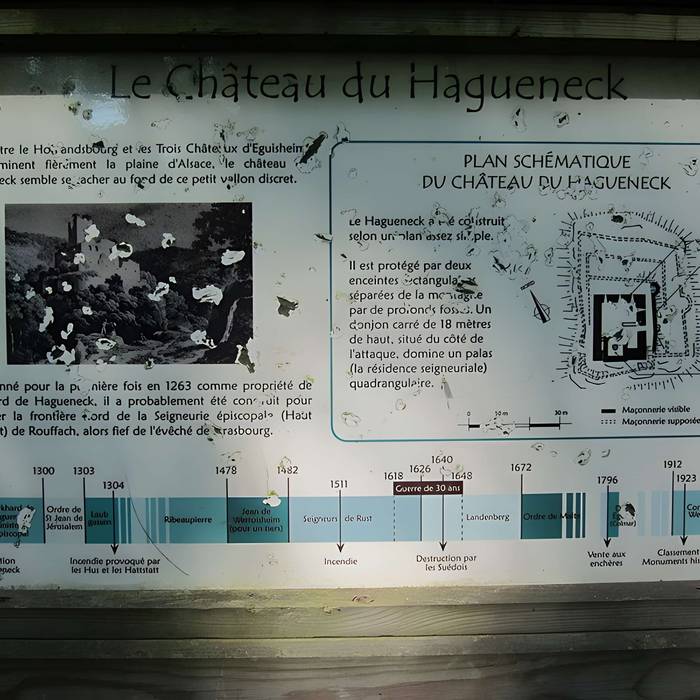 Photo de Ruinas del Castillo de La Hayneck