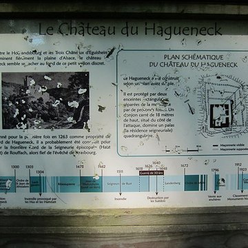 Ruines du château de Hagueneck