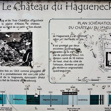 Ruines du château de Hagueneck