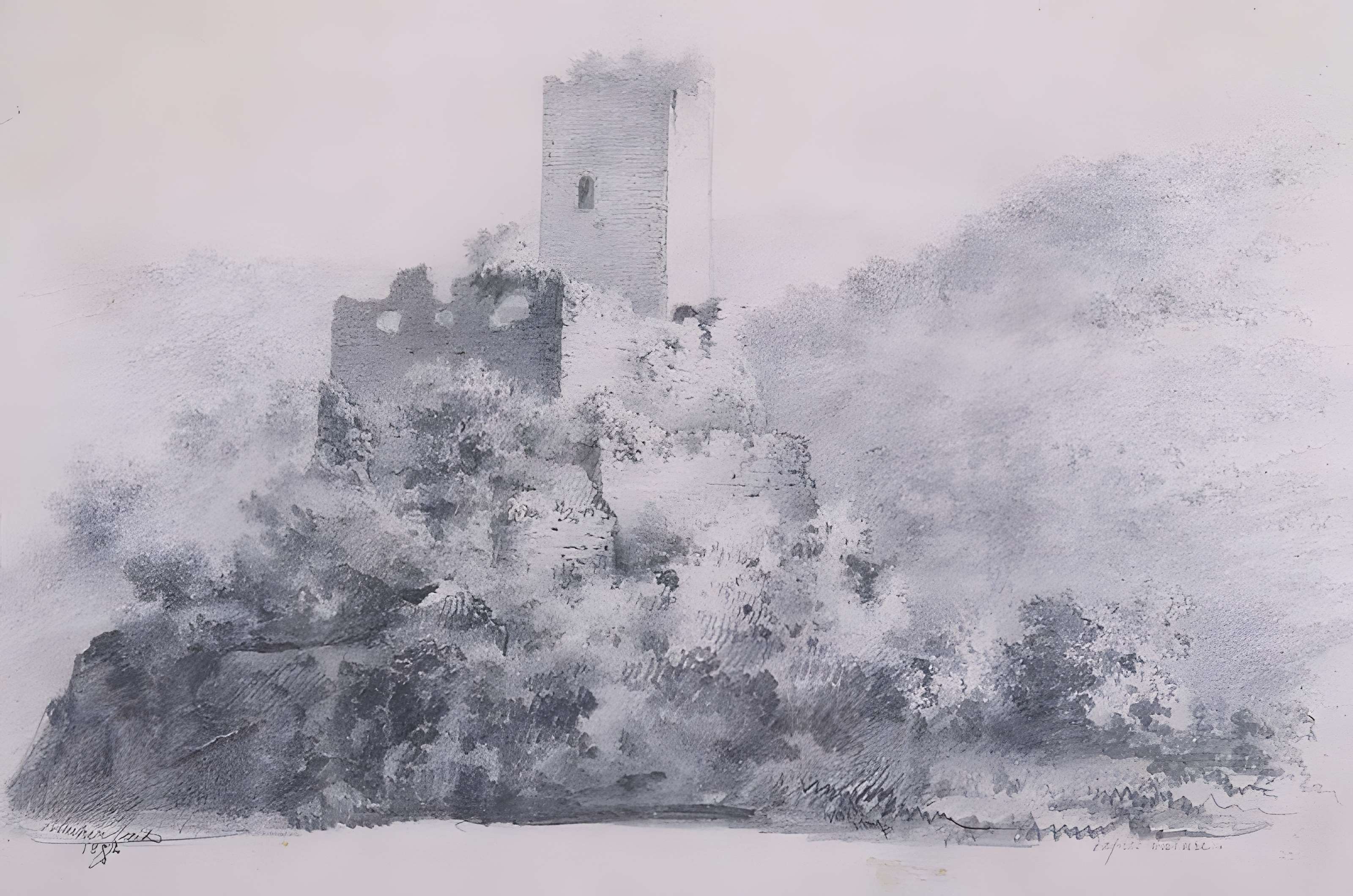 Ruines du château de Hagueneck