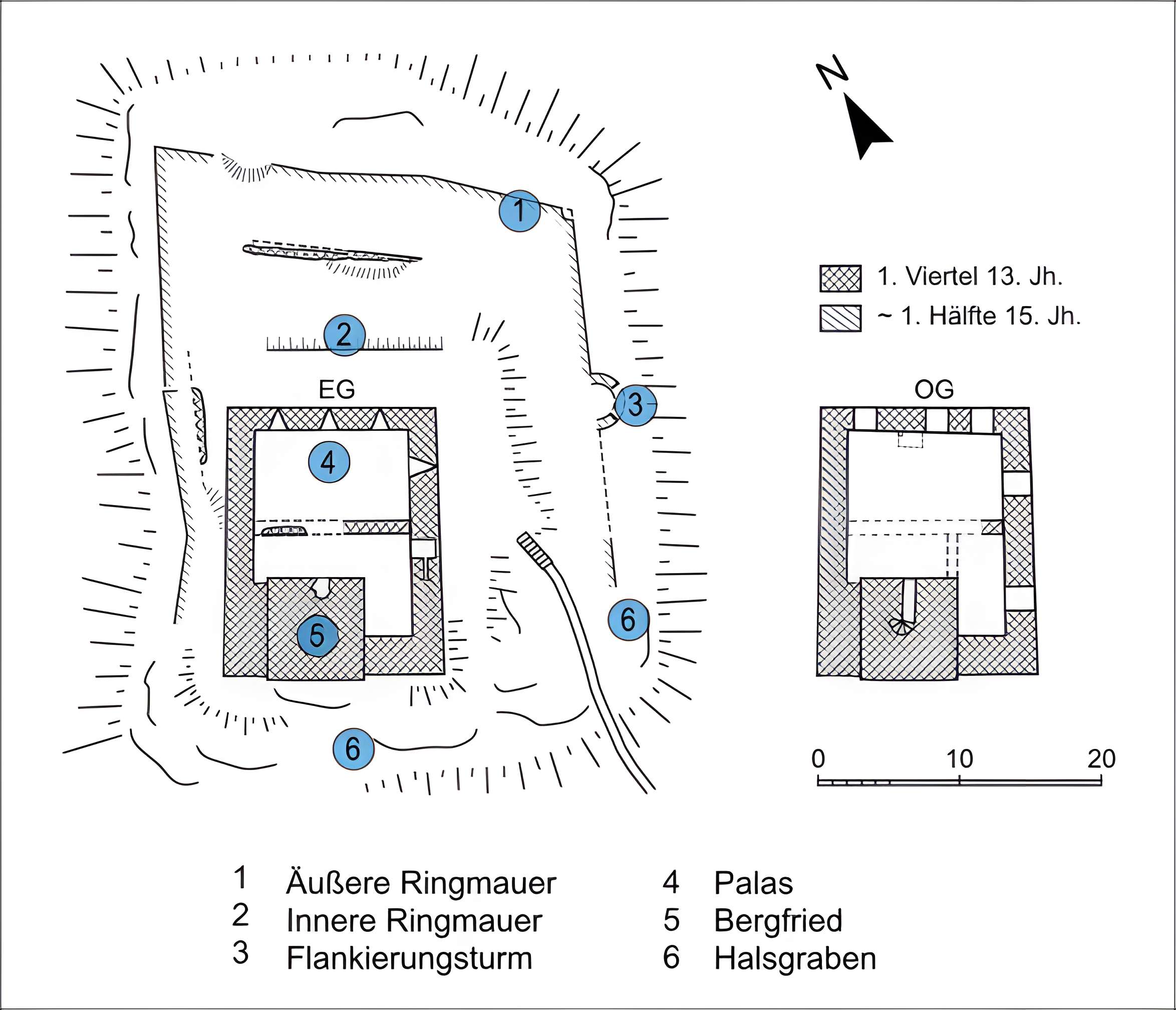Ruines du château de Hagueneck