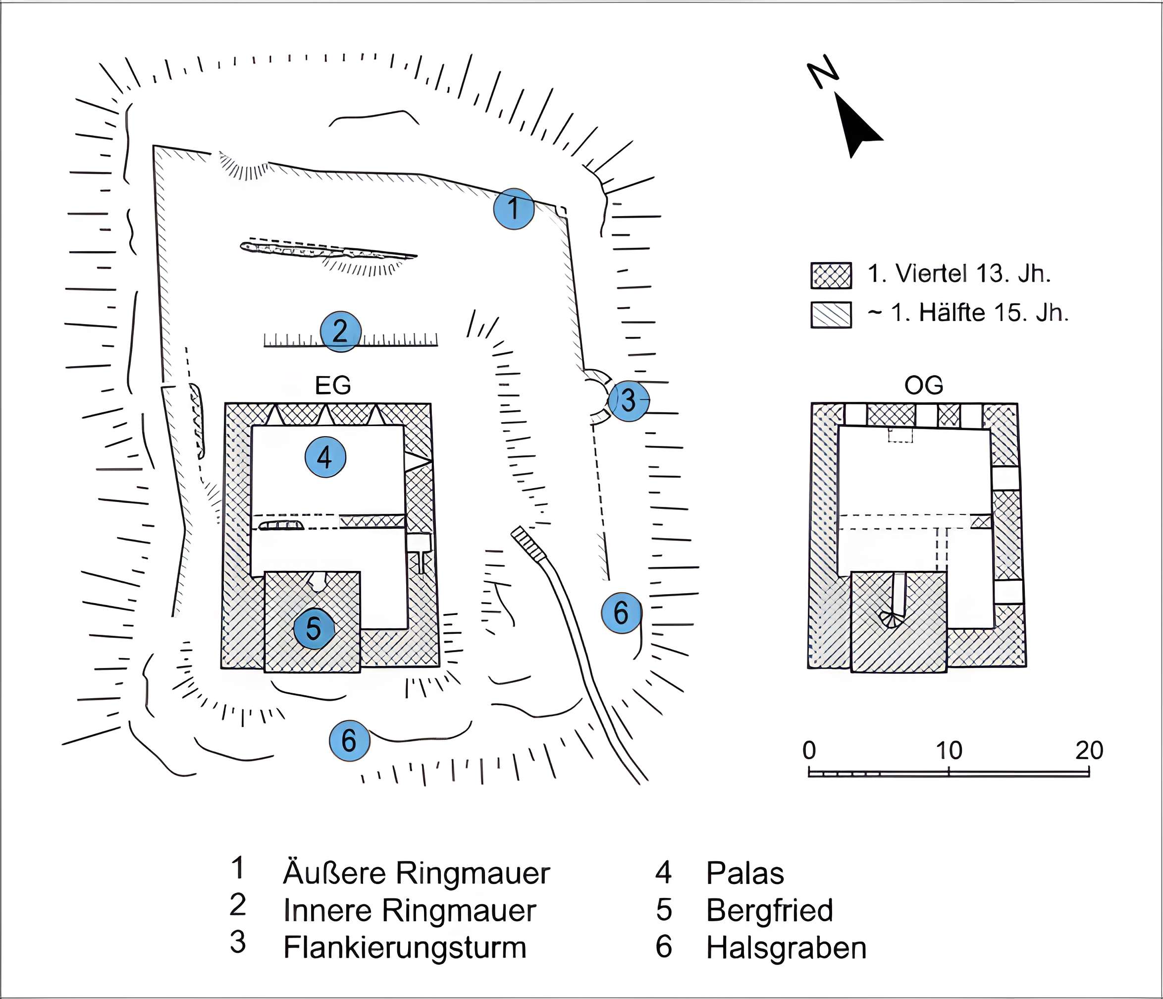 Ruines du château de Hagueneck