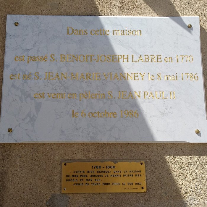 Photo de Maison natale du curé dArs, actuellement musée