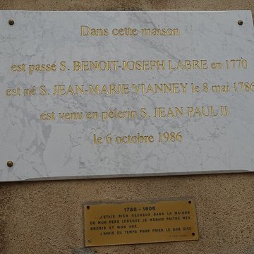 Maison natale du curé dArs, actuellement musée