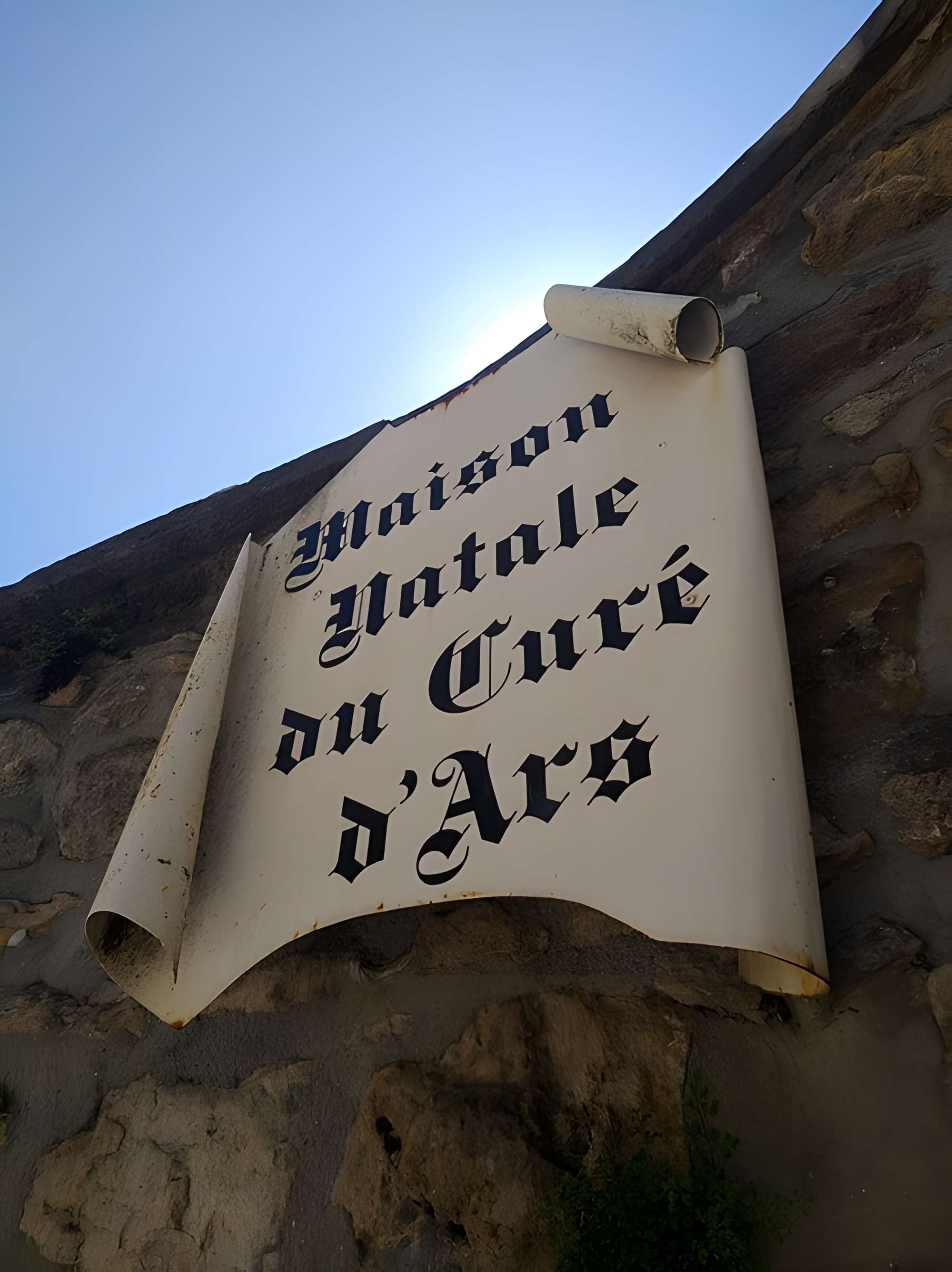 Maison natale du curé d'Ars, actuellement musée
