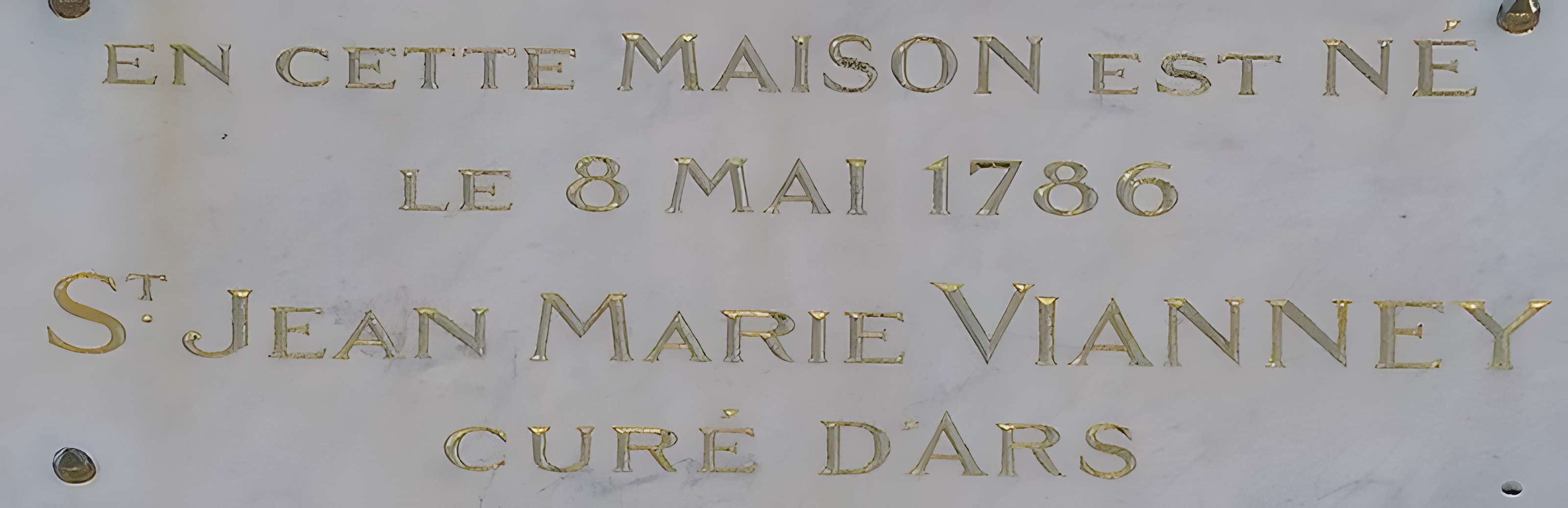 Maison natale du curé d'Ars, actuellement musée