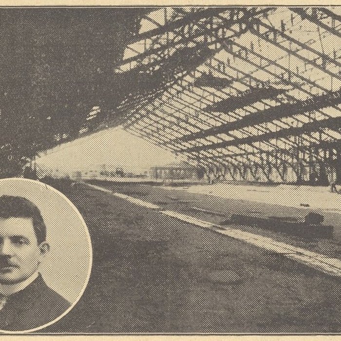 Photo de Ancien marché aux bestiaux des abattoirs de la Mouche, actuellement salle des fêtes et salle de concert dite halle Tony Garnier