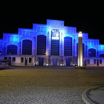 Ancien marché aux bestiaux des abattoirs de la Mouche, actuellement salle des fêtes et salle de concert dite halle Tony Garnier
