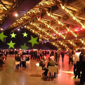 Ancien marché aux bestiaux des abattoirs de la Mouche, actuellement salle des fêtes et salle de concert dite halle Tony Garnier