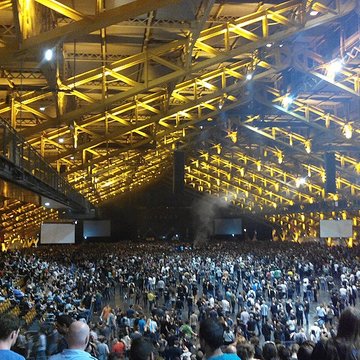 Ancien marché aux bestiaux des abattoirs de la Mouche, actuellement salle des fêtes et salle de concert dite halle Tony Garnier
