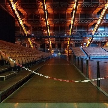 Ancien marché aux bestiaux des abattoirs de la Mouche, actuellement salle des fêtes et salle de concert dite halle Tony Garnier