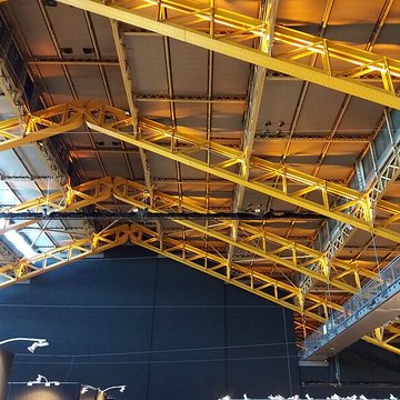 Ancien marché aux bestiaux des abattoirs de la Mouche, actuellement salle des fêtes et salle de concert dite halle Tony Garnier