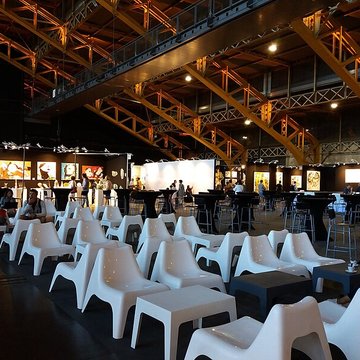 Ancien marché aux bestiaux des abattoirs de la Mouche, actuellement salle des fêtes et salle de concert dite halle Tony Garnier